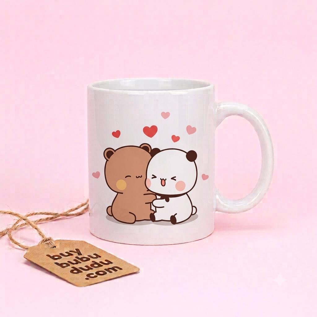 "Flying Hearts" Bubu Dudu Mug
